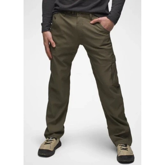 NEW prAna Stretch Zion Pant II Slate Green 31 x 30‎